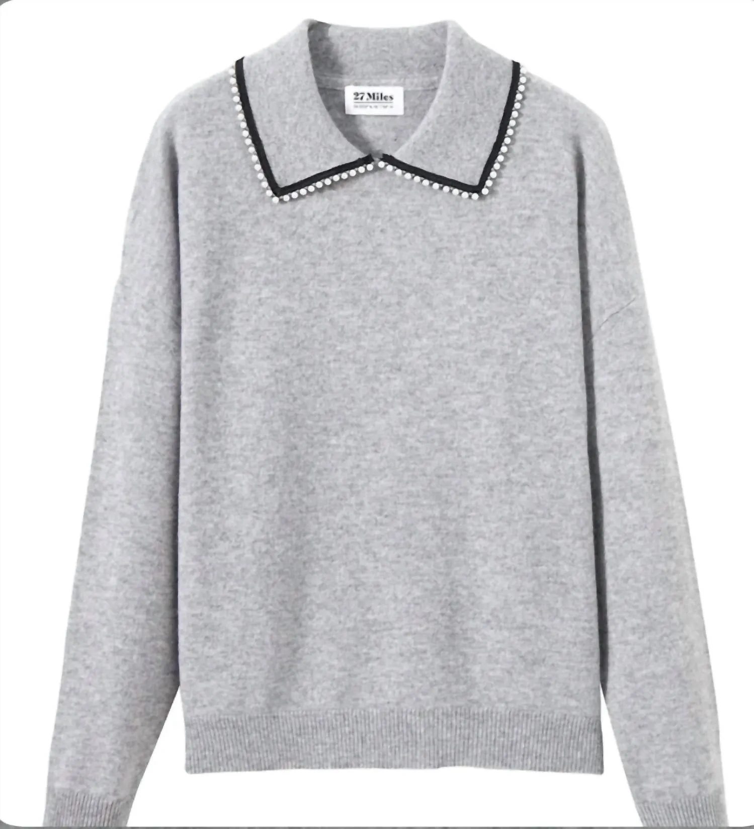 27 Miles Malibu - Brigitte Collared Pullover