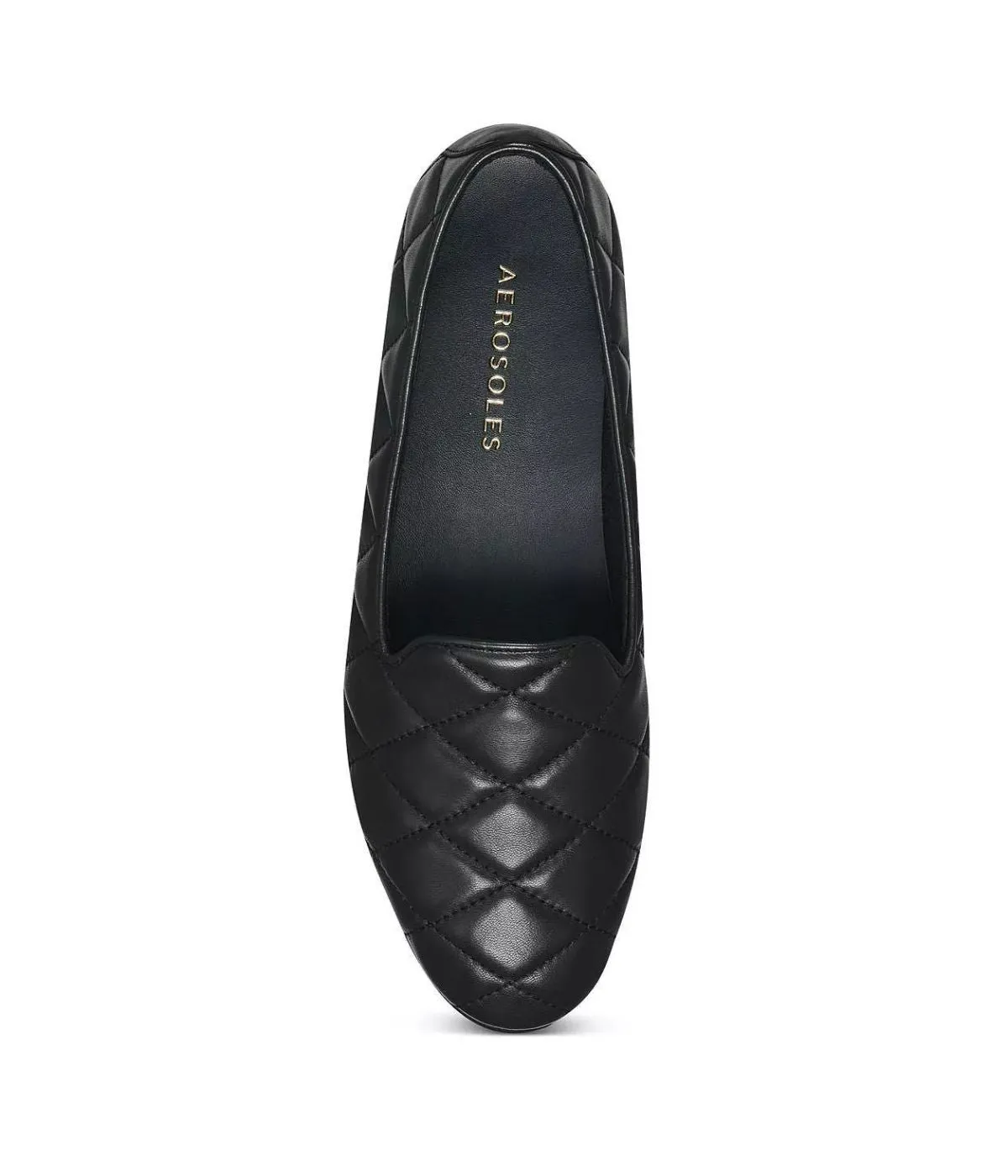 Aerosoles Betunia Flat Black Quilted