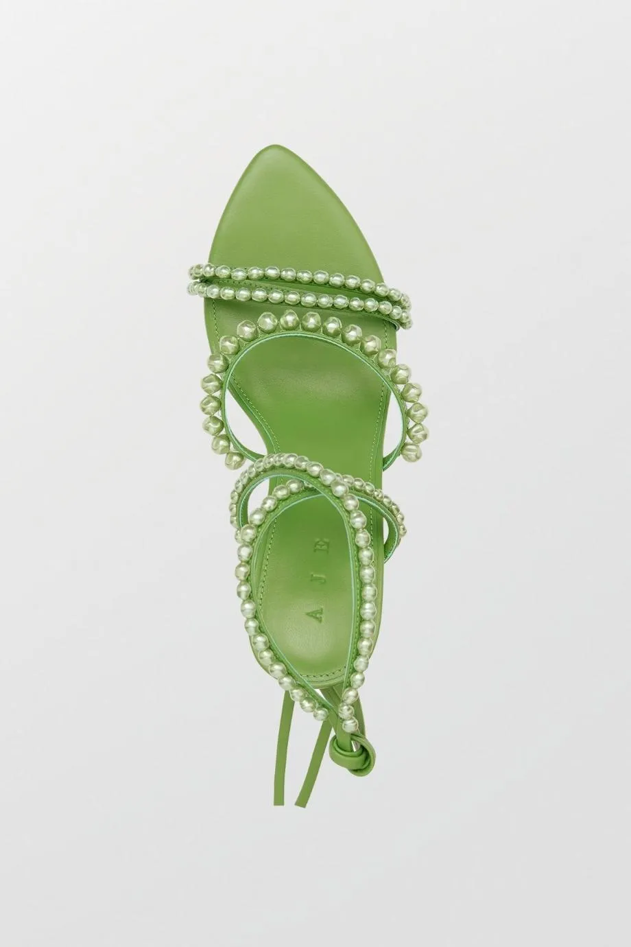 Alba Pearl Sculptural Heel