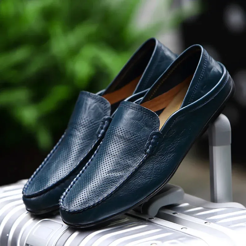 ALDO GENUINE COWHIDE LEATHER LOAFERS