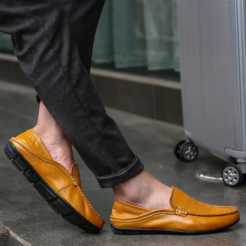 ALDO GENUINE COWHIDE LEATHER LOAFERS