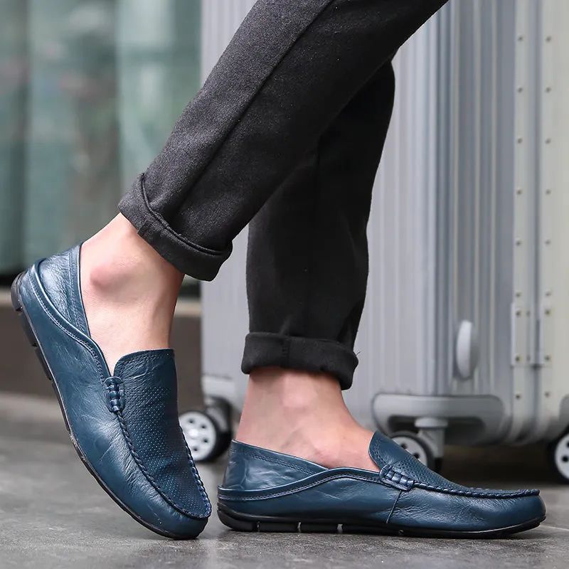 ALDO GENUINE COWHIDE LEATHER LOAFERS