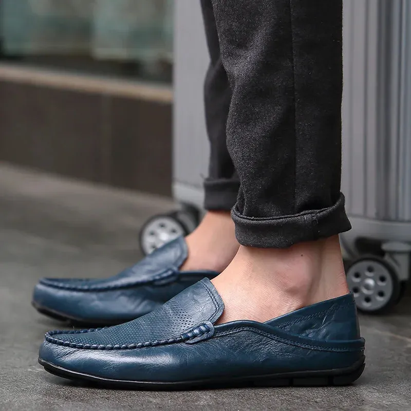 ALDO GENUINE COWHIDE LEATHER LOAFERS