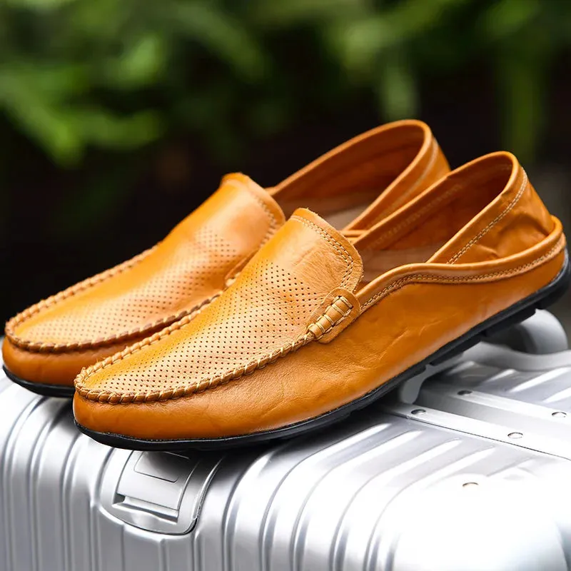 ALDO GENUINE COWHIDE LEATHER LOAFERS