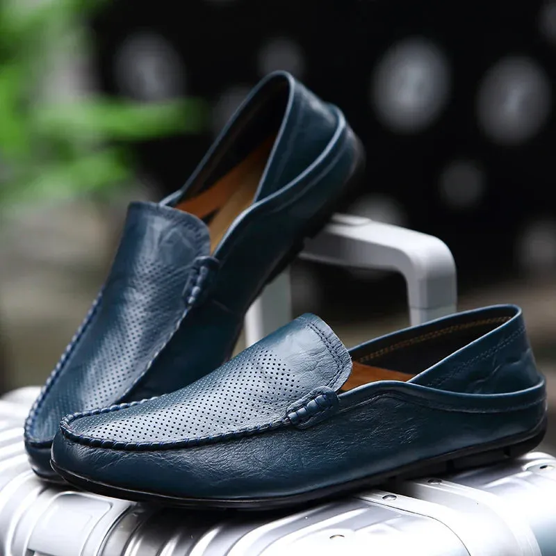 ALDO GENUINE COWHIDE LEATHER LOAFERS