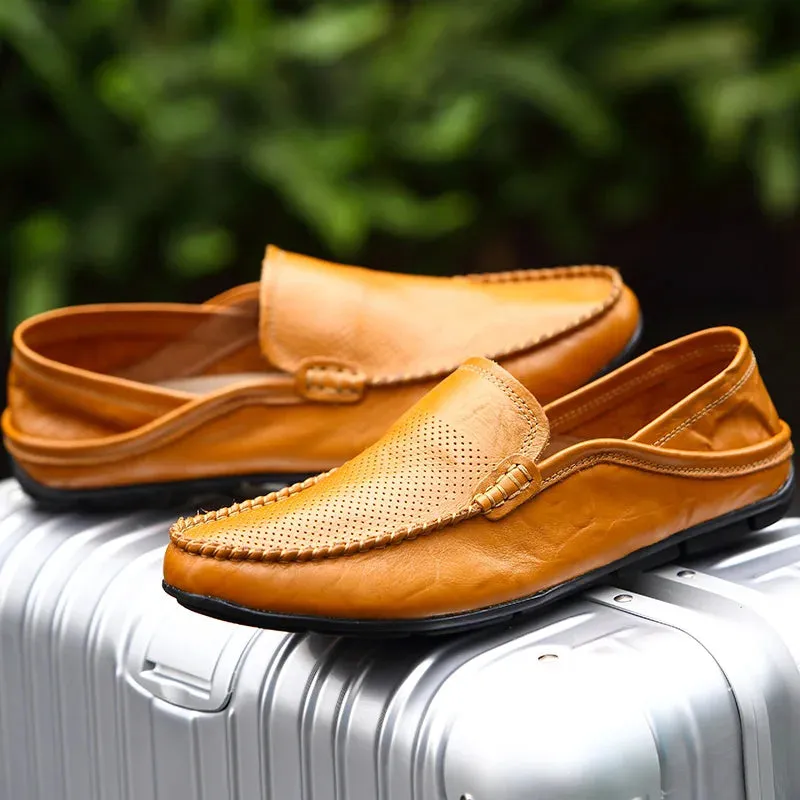 ALDO GENUINE COWHIDE LEATHER LOAFERS