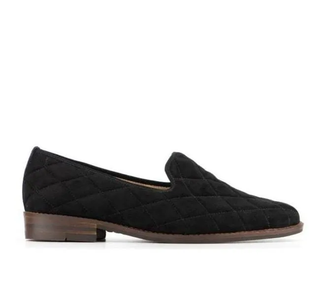 Ara Women's Katrice Loafers- Black Quilted