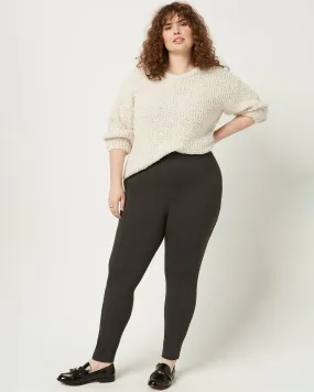 Ashlynn Ponte Pant | Charcoal Grey
