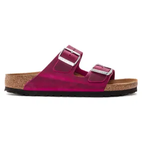 Birkenstock 1024047 Arizona Oiled Leather Festival Fuchsia