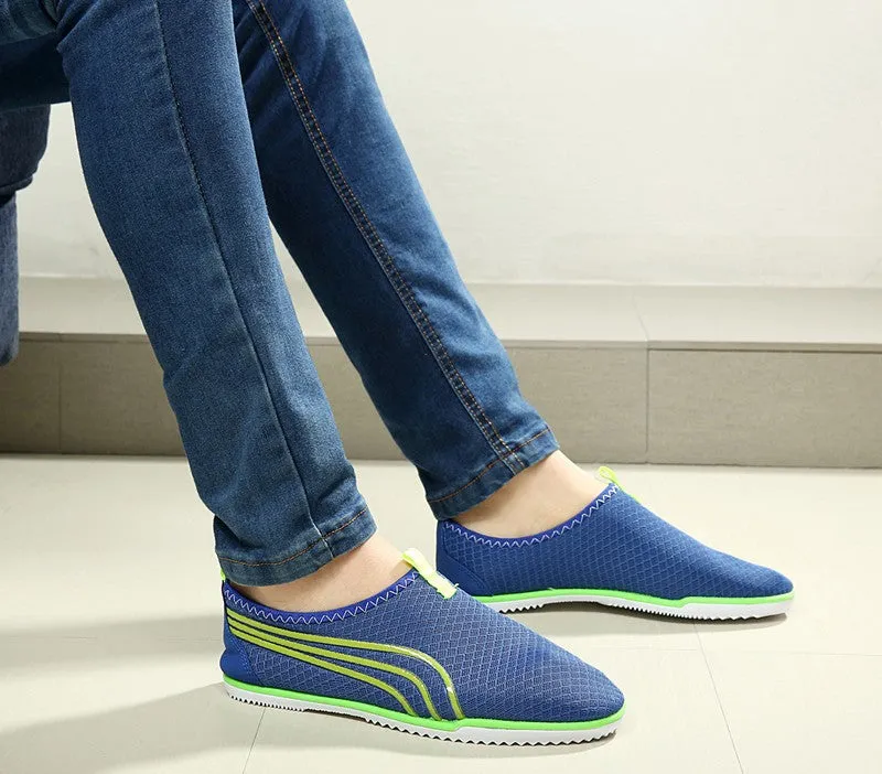 Breathable Men's Casual Slip-Ons