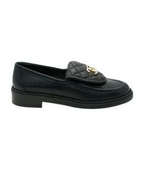Chanel Quilted Loafers 38 BNIB ALC1763