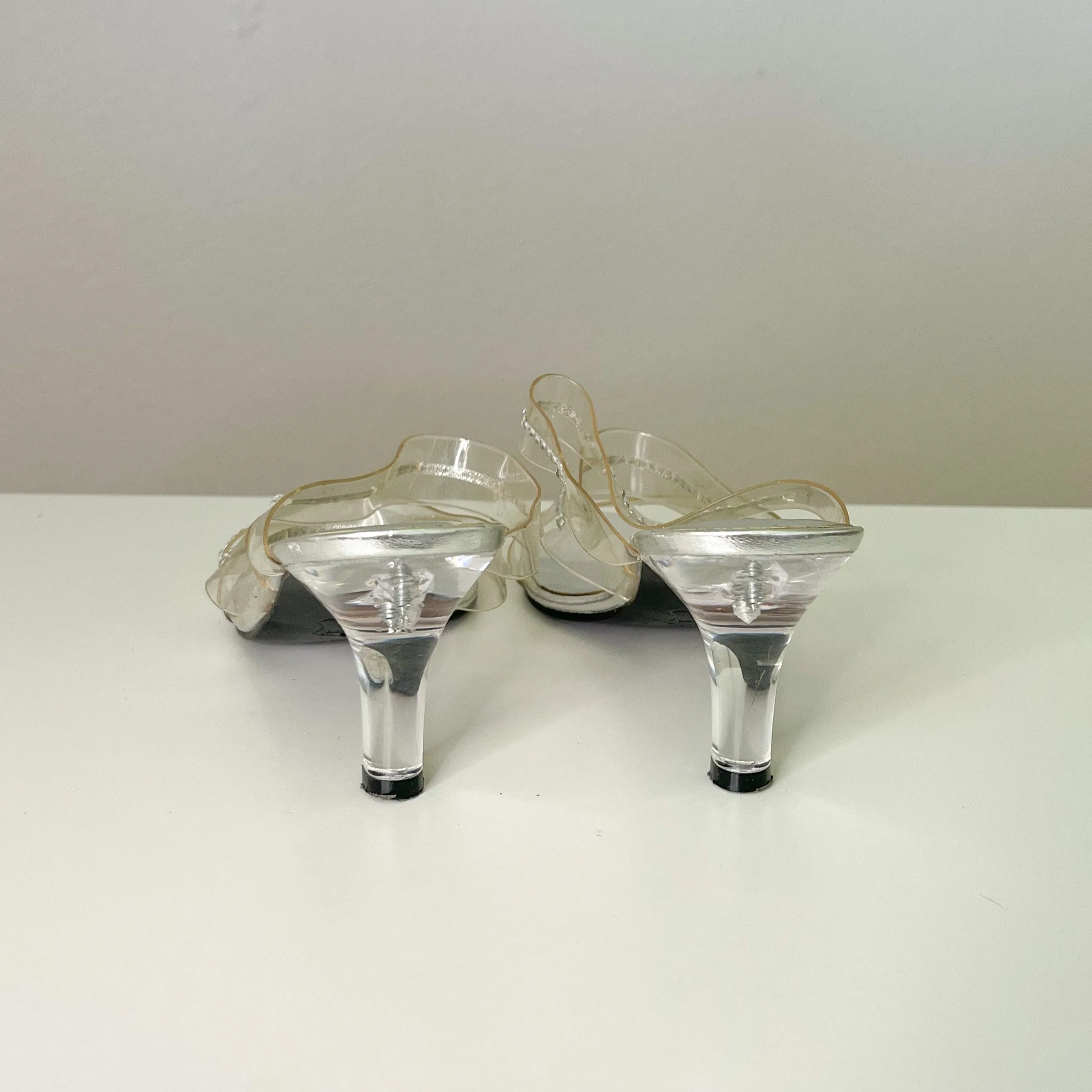 Clear Y2K Rhinestone Kitten Heels (6)