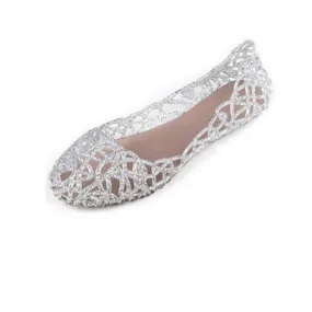 Crystal Jelly Bird Nest Sandals