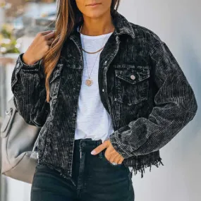Fashion Baseball Jersey Retro Coat Women | Brodtica.com