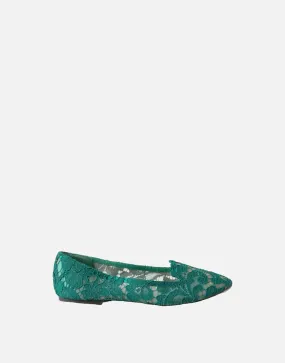 Floral Lace Flats