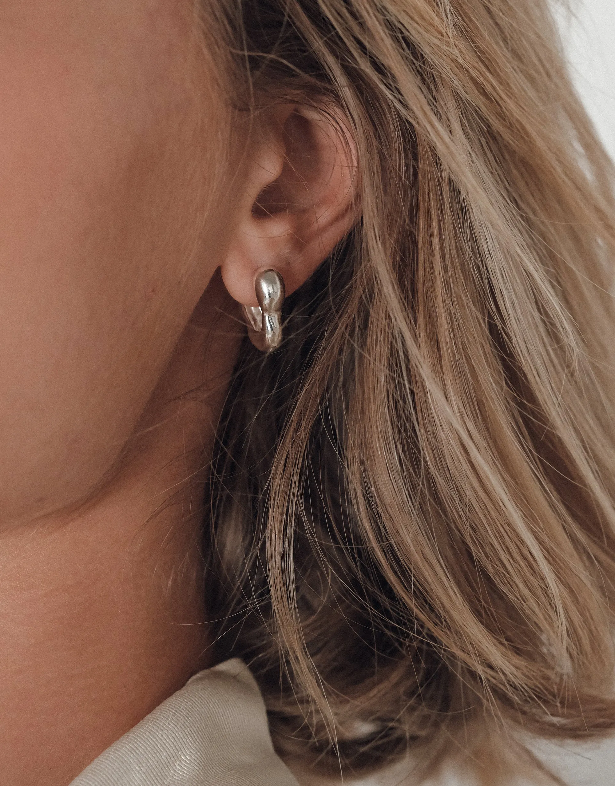 Flow Hoop Earrings
