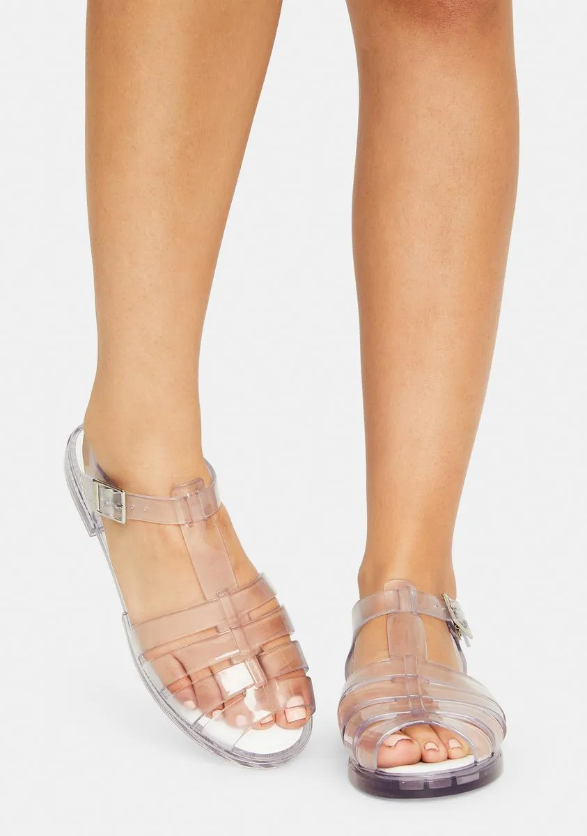 Glass Olly Jelly Sandals