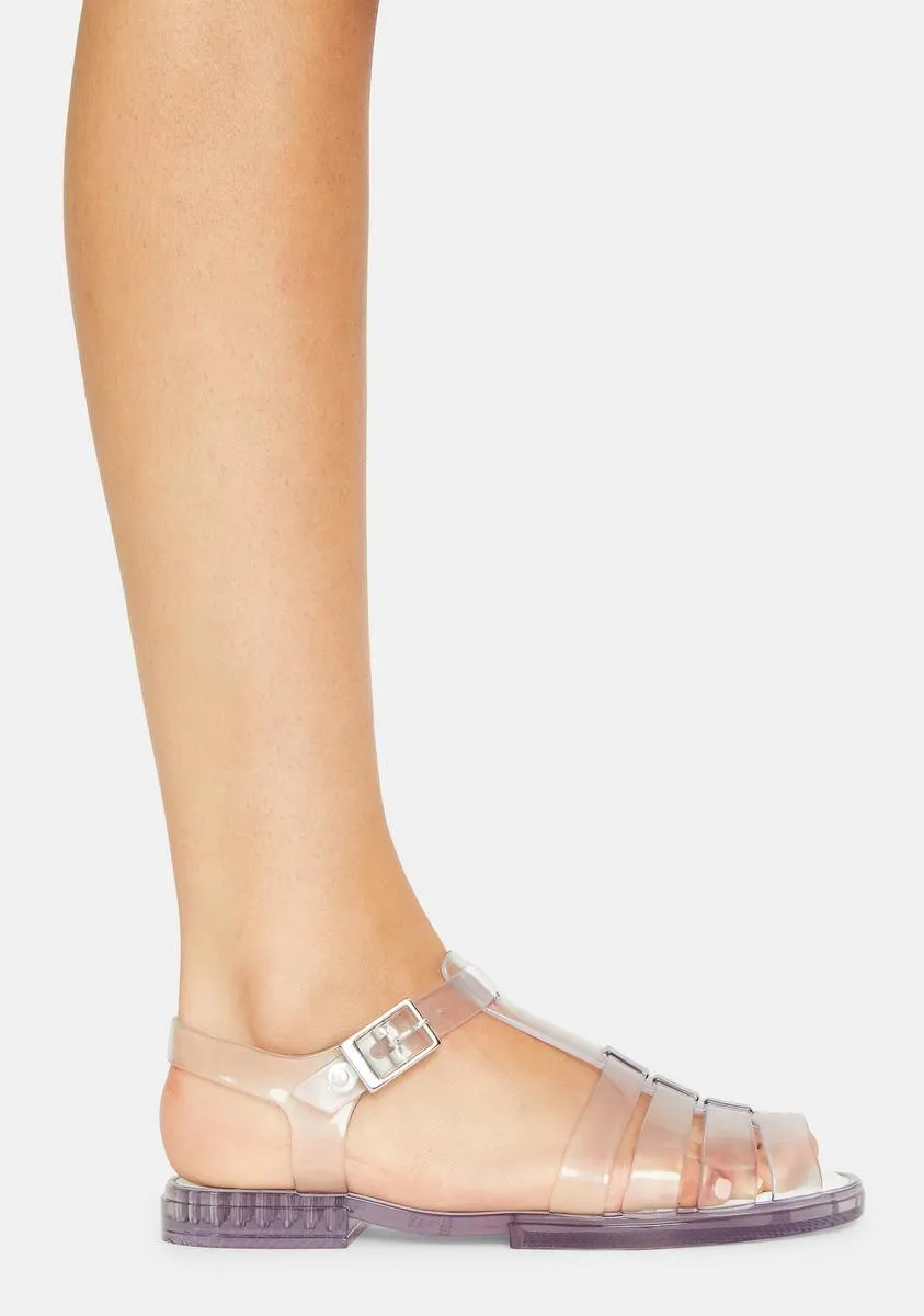 Glass Olly Jelly Sandals