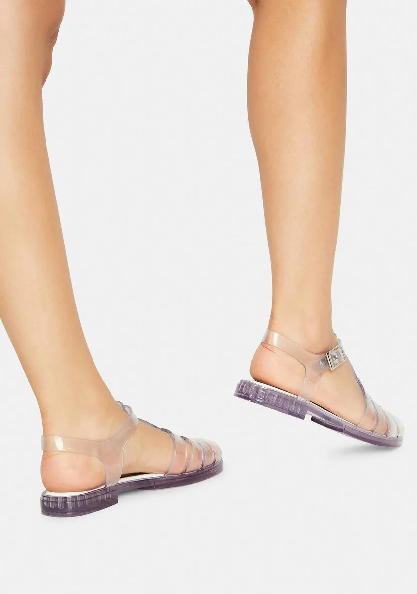 Glass Olly Jelly Sandals
