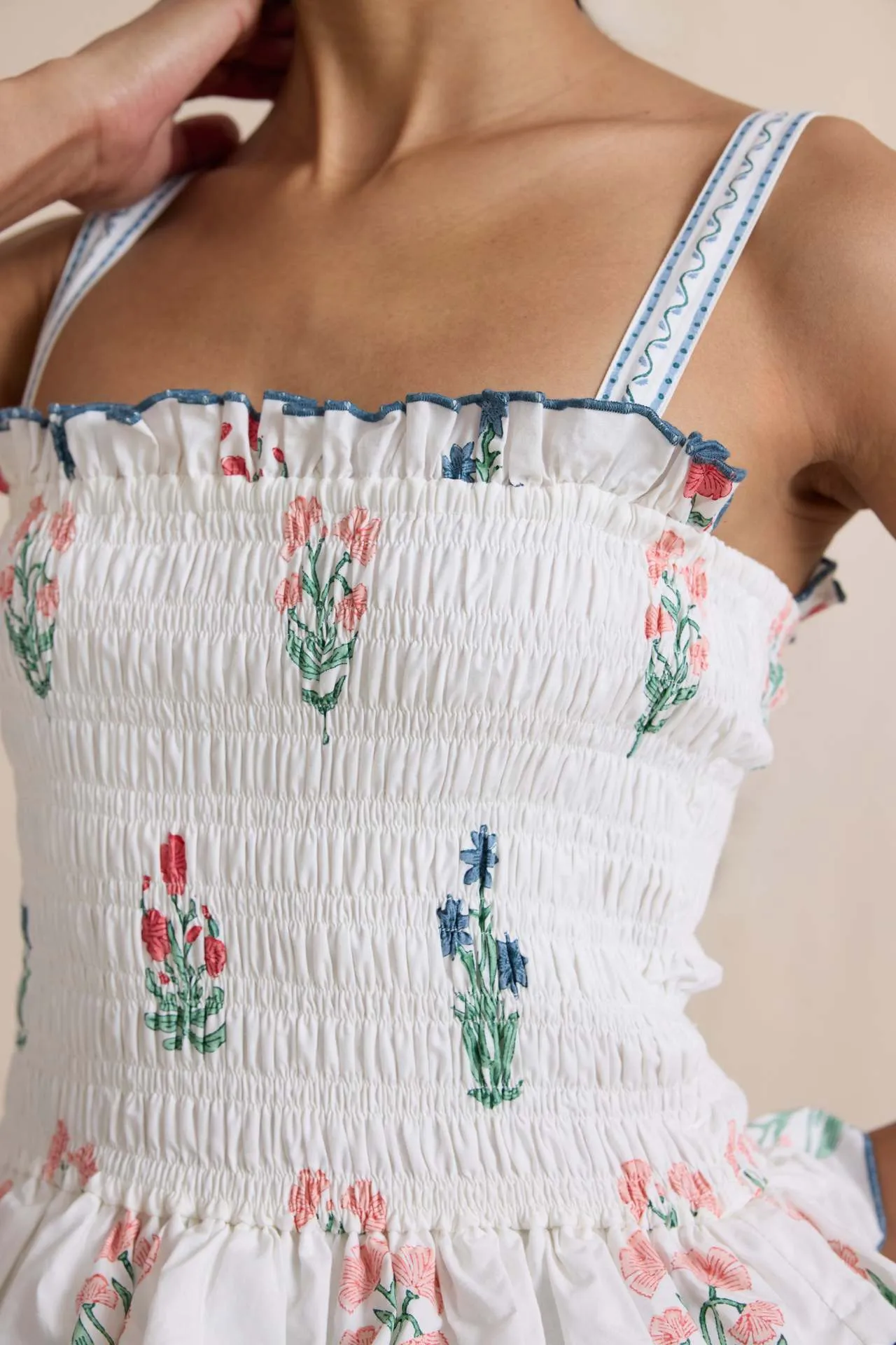 Ianthe  - Floral Tiered Maxi Dress