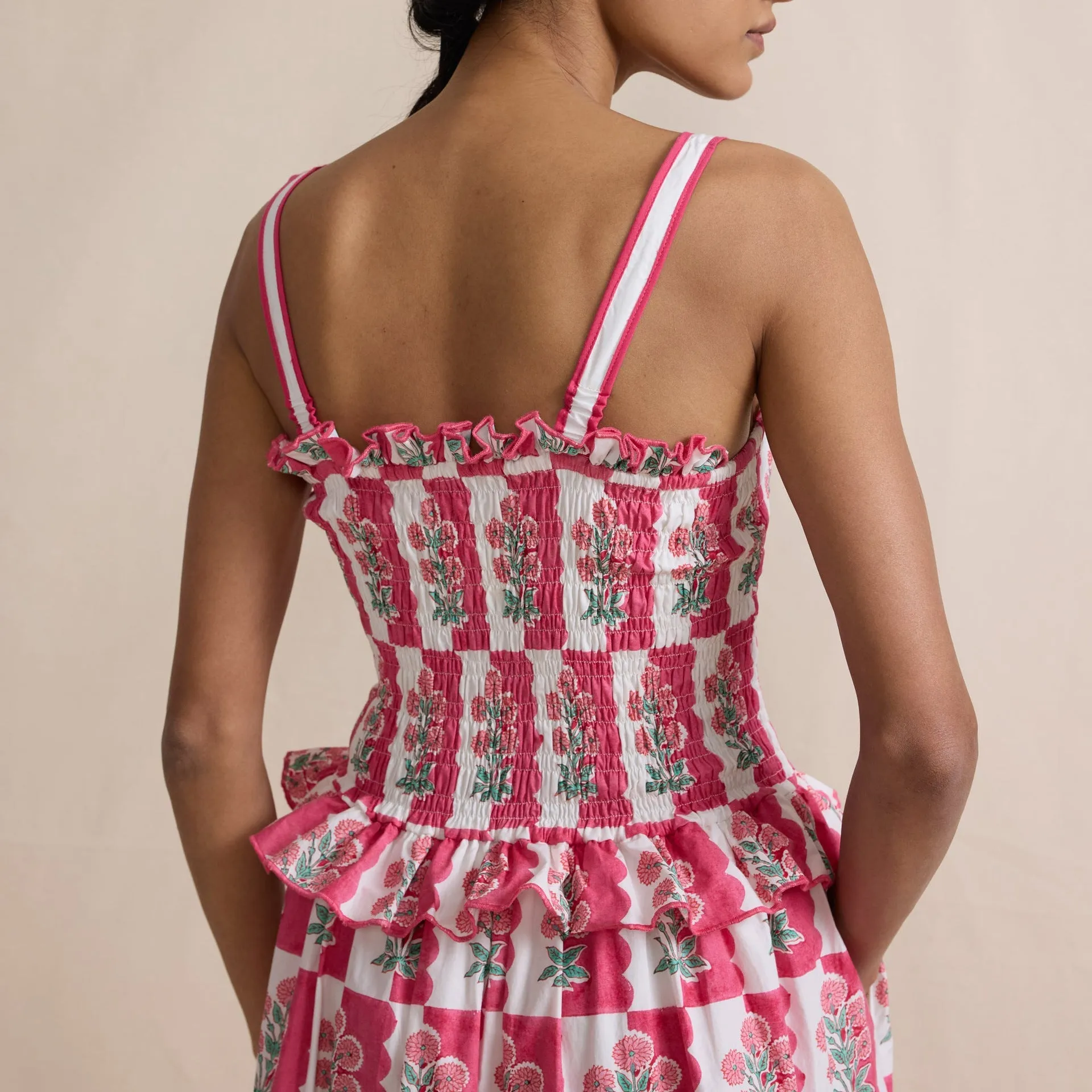 Ianthe  - Floral Tiered Maxi Dress