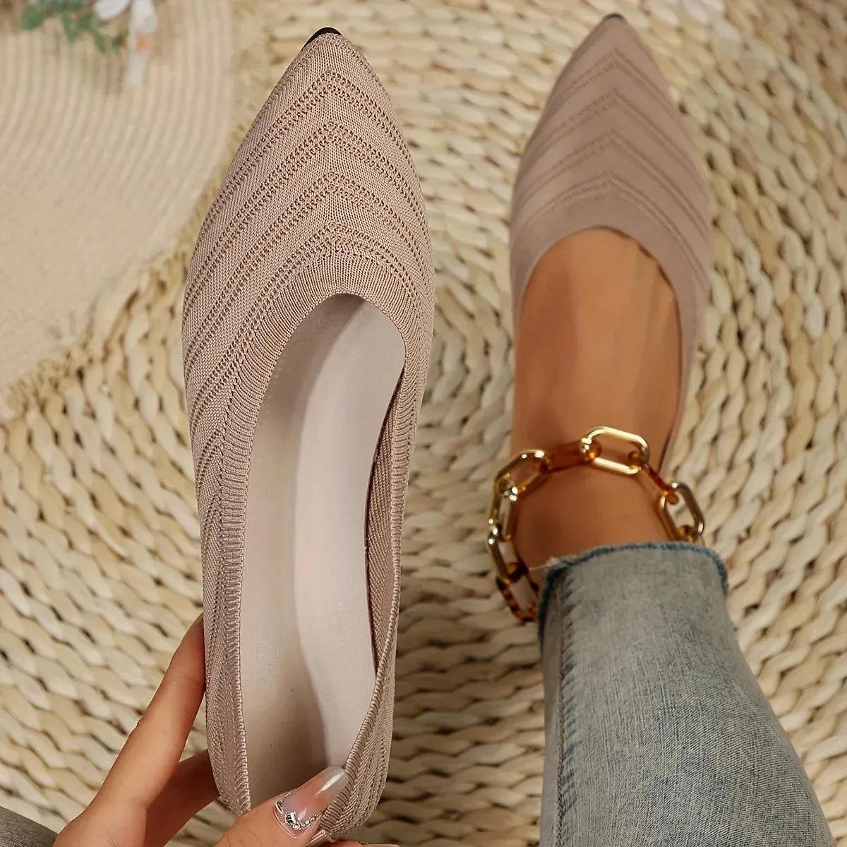 Ivyshape | Casual & Breathable Ballet Loafers