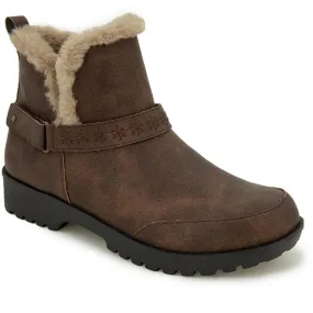 JBU by Jambu Womens Finland Faux Leather Ankle Boots