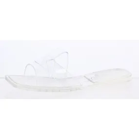 Jeffrey Campbell Womens Reda Slip On Square Toe Jelly Sandals