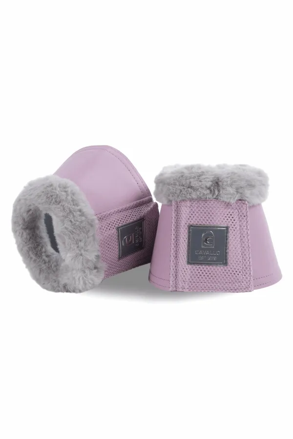 Jodi Fur-Trimmed Bell Boots