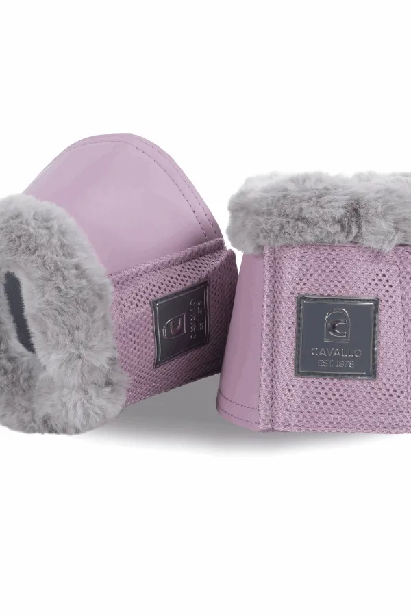 Jodi Fur-Trimmed Bell Boots