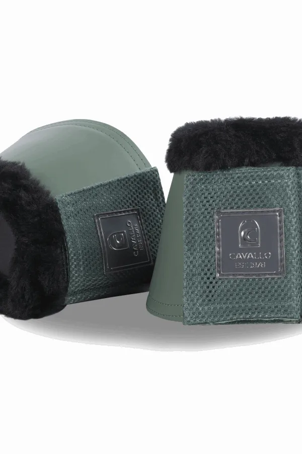 Jodi Fur-Trimmed Bell Boots