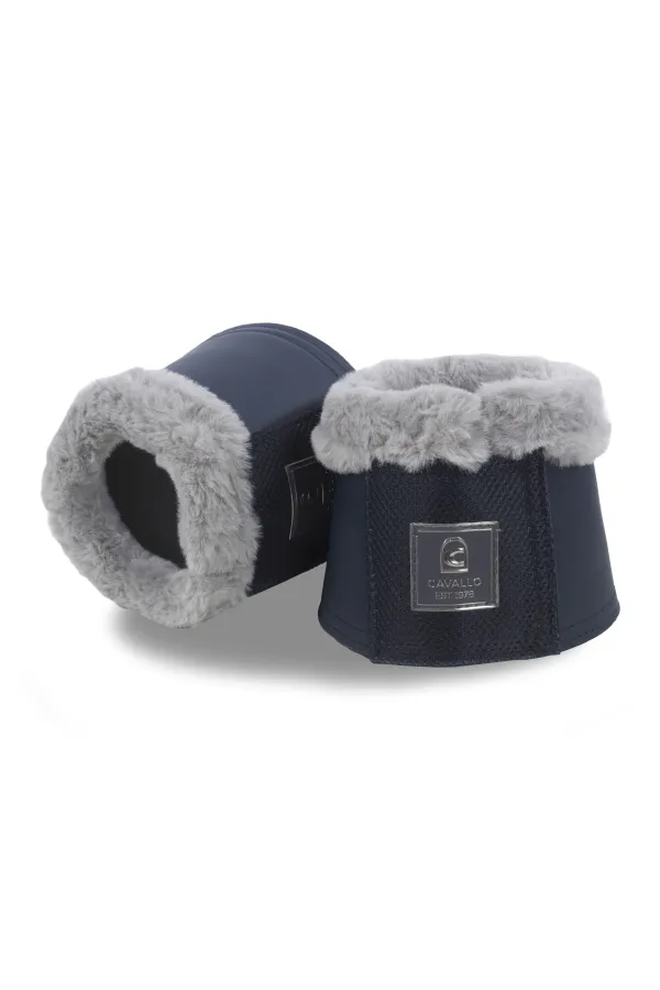 Jodi Fur-Trimmed Bell Boots