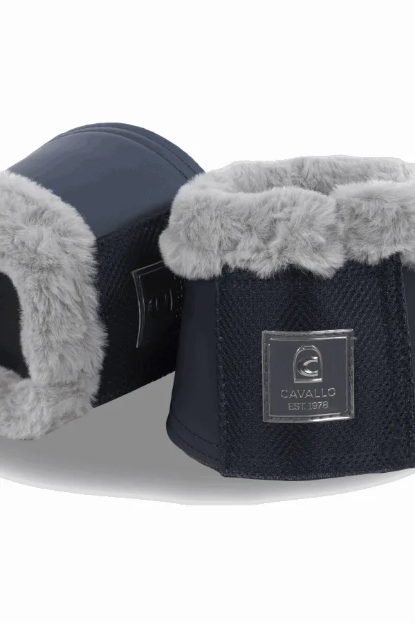 Jodi Fur-Trimmed Bell Boots