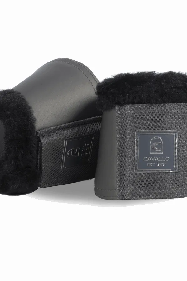 Jodi Fur-Trimmed Bell Boots