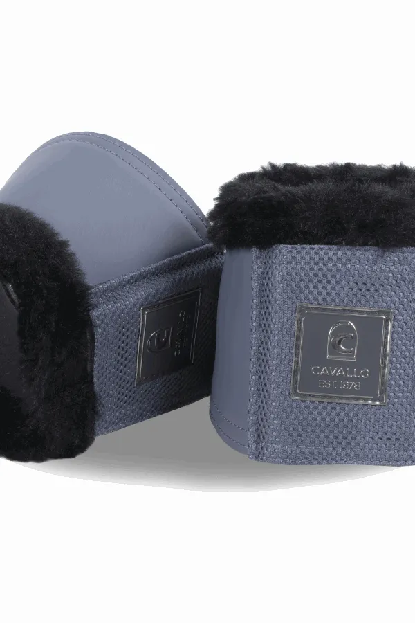 Jodi Fur-Trimmed Bell Boots