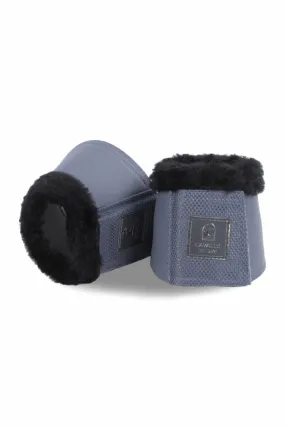 Jodi Fur-Trimmed Bell Boots