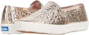 kate spade new york Women's Double Decker Quilted Nylon Loafers  Color Champagne Size 9.5M