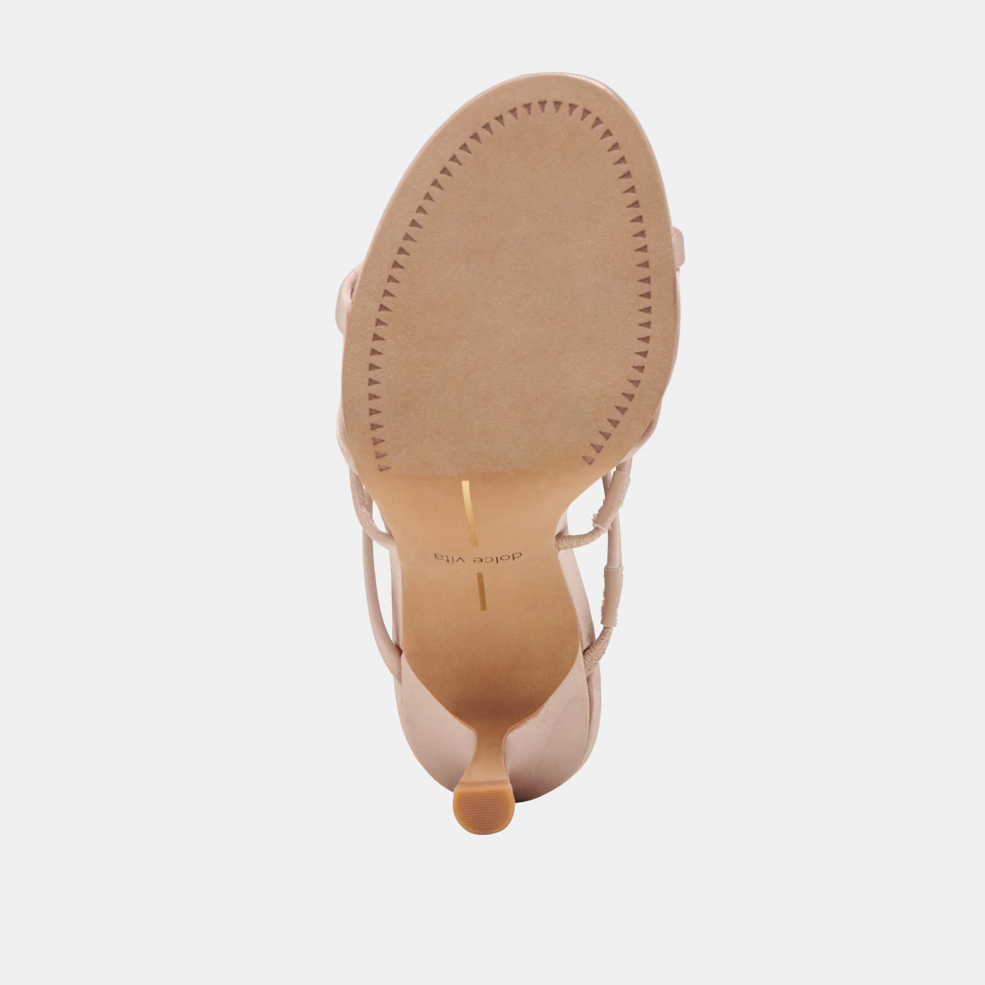 LINZY HEELS LT BLUSH SATIN