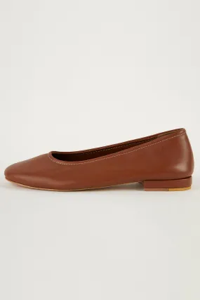 MARGOT FLATS DARK CARAMEL