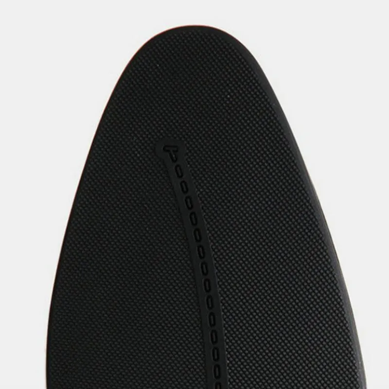 Men's Breathable Leather Shoes With Pointed Toe