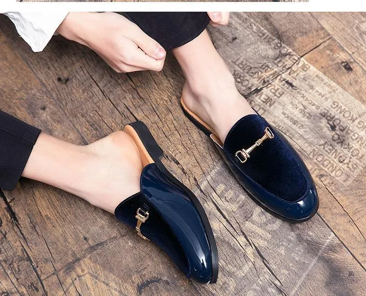 Men's Breathable Mocassins Backless Loafer