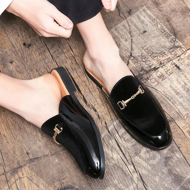 Men's Breathable Mocassins Backless Loafer