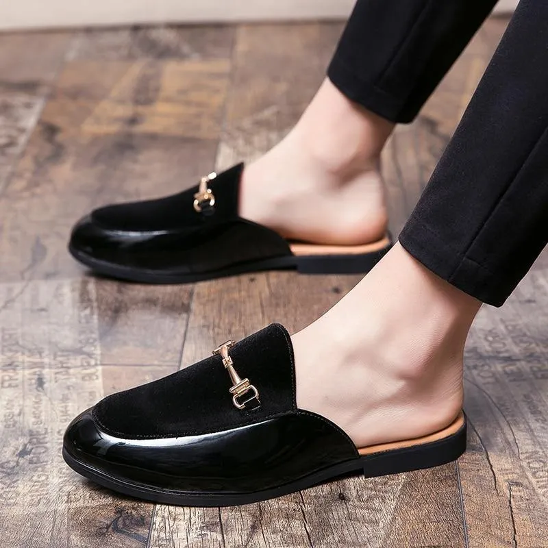 Men's Breathable Mocassins Backless Loafer