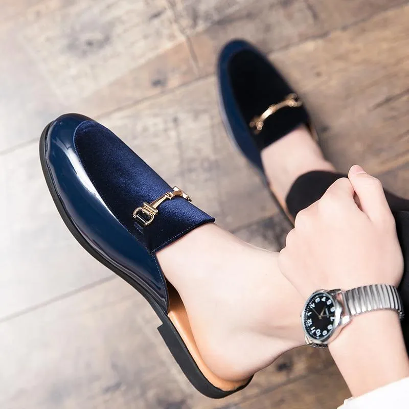 Men's Breathable Mocassins Backless Loafer