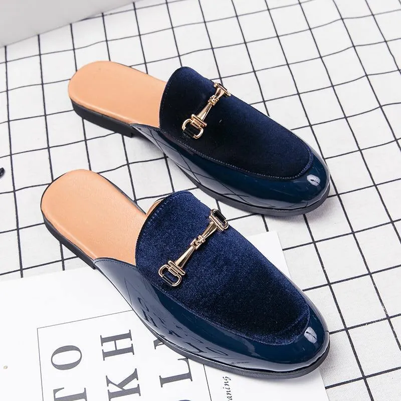 Men's Breathable Mocassins Backless Loafer