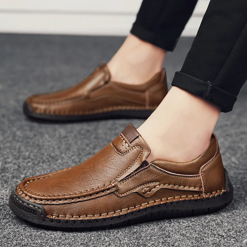 Men's Casual Breathable Loafers Luxury Moccasins Shoes | 9918