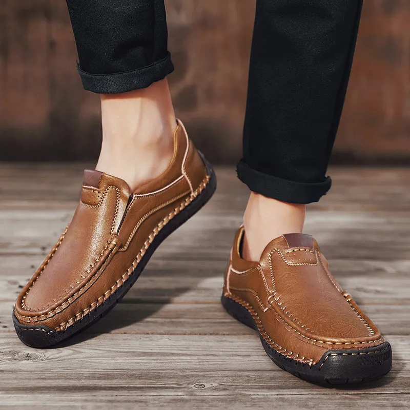 Men's Casual Breathable Loafers Luxury Moccasins Shoes | 9918