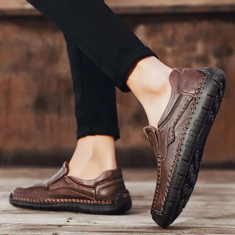 Men's Casual Breathable Loafers Luxury Moccasins Shoes | 9918