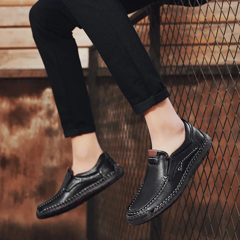 Men's Casual Breathable Loafers Luxury Moccasins Shoes | 9918