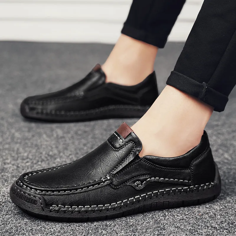 Men's Casual Breathable Loafers Luxury Moccasins Shoes | 9918